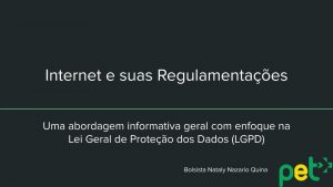 Internet e suas Regulamentações